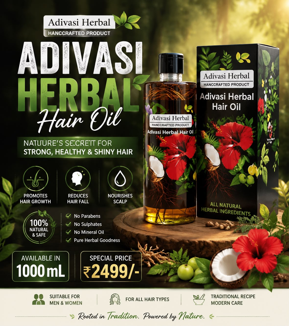 Adivasi Herbal Hair Oil