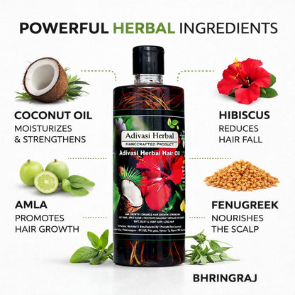 Adivasi Herbal Hair Oil