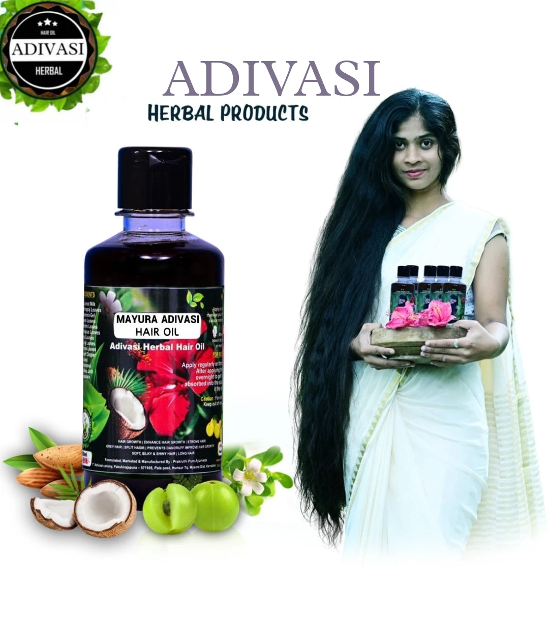 Adivasi Herbal Hair Growth Oil