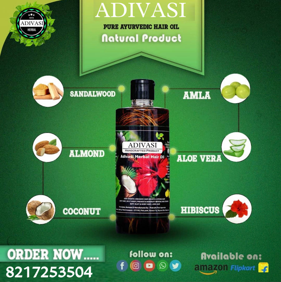 Adivasi Herbal Hair Growth Oil