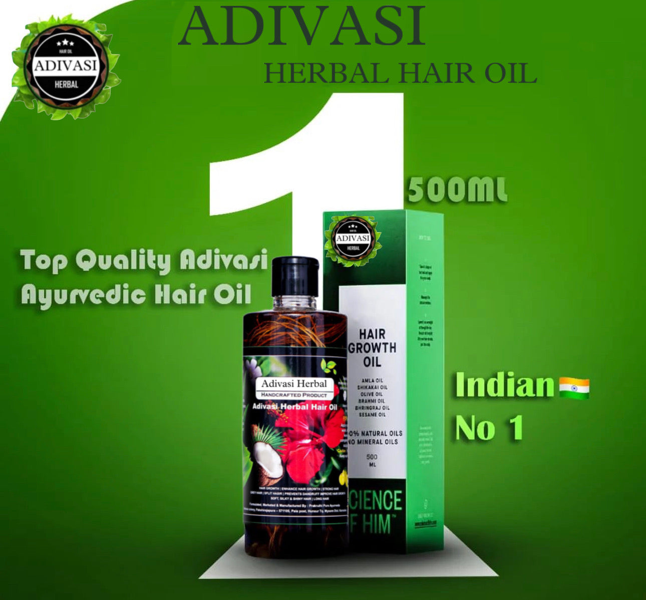 Adivasi Herbal Hair Growth Oil